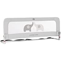ms Innovaciones Nido 3016 - Barrera para cama de 2 alturas Abatible- 50 x 30 x 150 cm- Gris